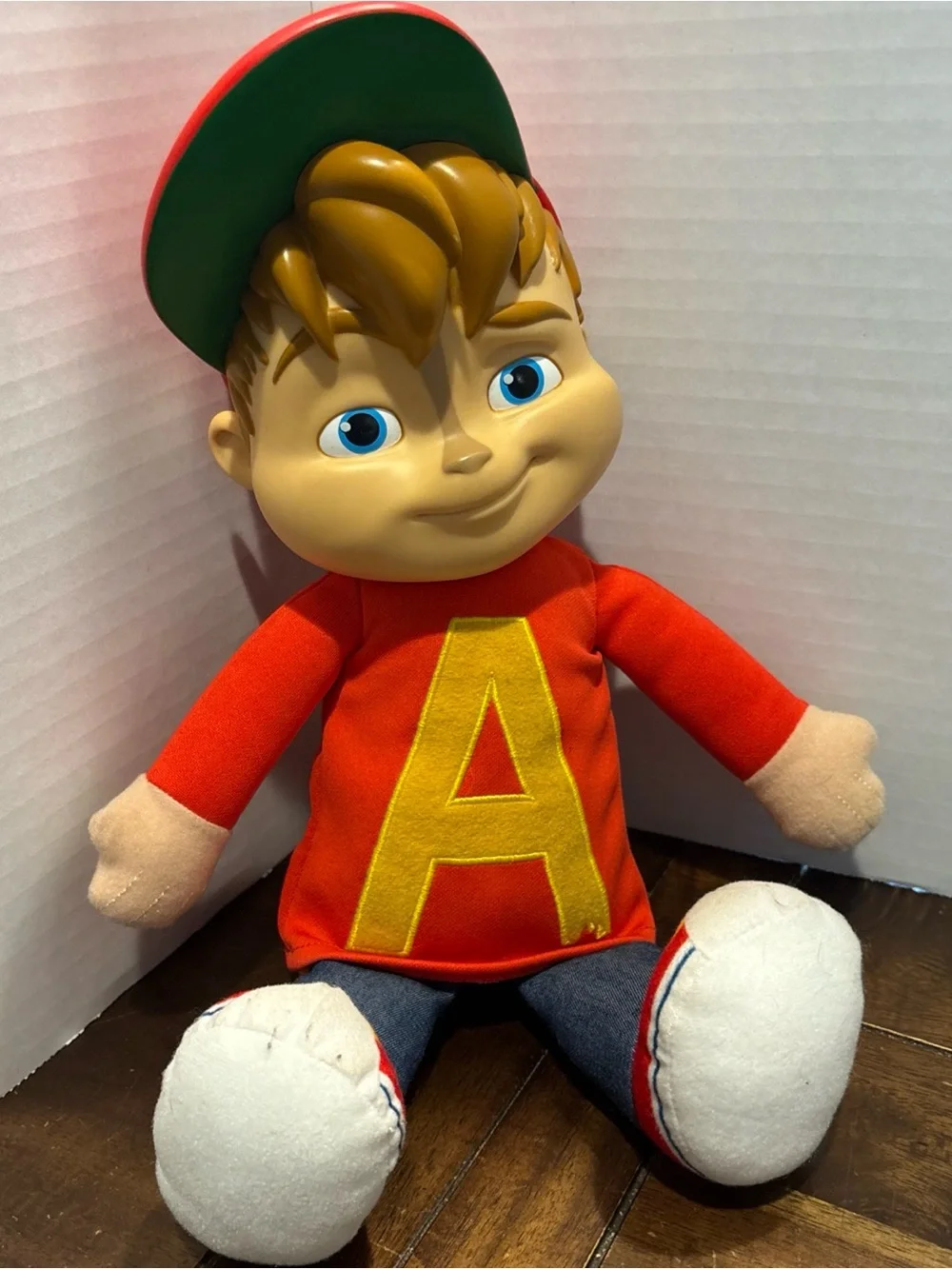 RARE 2016 Alvin And The Chipmunks Talking Plush Doll Toy Tested Works